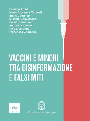 cover image of Vaccini e minori tra disinformazione e falsi miti